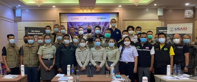 Law enforcement officials working on the Thai-Cambodian border participated in the CTOC border training course. Photos: USAID Wildlife Asia