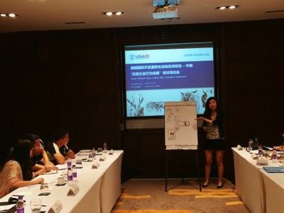 Social and Behavior Change (SBCC) Workshop for Chinese NGOs