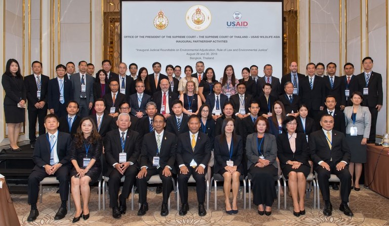 Thai Judiciary meets with regional partners to promote environmental rule of law 