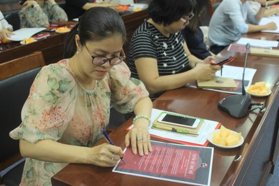 USAID partners with the Central Committee for Propaganda and Education to reduce demand for wildlife products in Vietnam