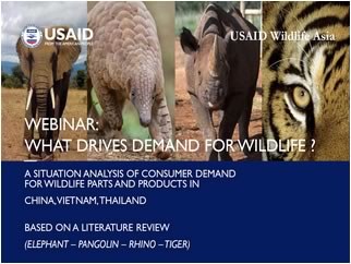 Webinar on Wildlife Consumer Demand Situation Analysis